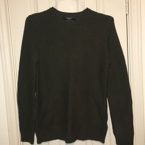 Army green Forever21 sweater